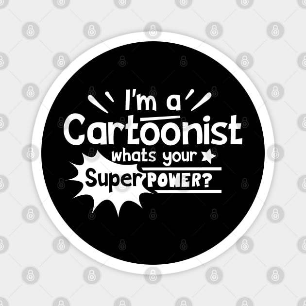 Hobby Cartoons Cartoon Cartoonist Comic Magnet by dr3shirts